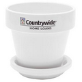 Flower Pot Only (White)